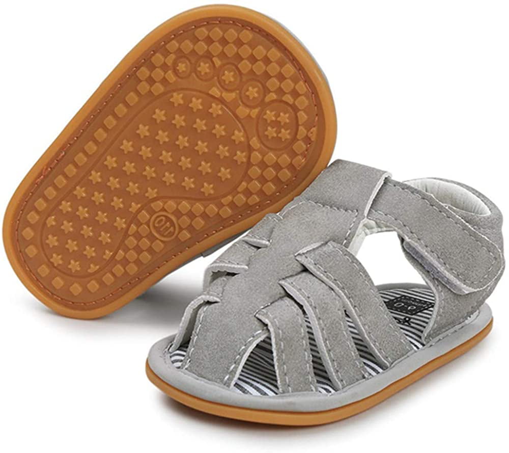 TIMATEGO Infant Baby Boys Girls Sandals Soft Sole Anti Slip Outdoor Toddler First Walker Crib Summer Shoes 