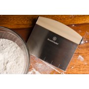 Brod & Taylor Bench Knife and Dough Scraper in Stainless Steel With an Ergonomic Silicone Handle