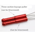 thumbnail image 4 of funtasica Keycap Puller CNC Accessories Steel Wire Puller for Mechanical Keyboards Laptops Blue, 4 of 9