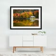 thumbnail image 2 of Echo Lake 02 - New Hampshire Photography Black Framed Wall Art Print 20 x 30 inches, 2 of 4