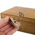 thumbnail image 4 of CTIRCHIU keyed hasp latch lock Hidden Drawer Lock Zinc Alloy Locking Set, 4 of 8