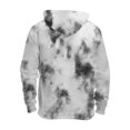 thumbnail image 3 of Tie Dye Men's Hoodies Fashion Graphic Winter Mens Sweatshirts Long Sleeve Pullover Kangaroo Pocket Black 5XL, 3 of 3
