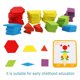 thumbnail image 5 of Unids Patrón Creativo De Madera Juego De Bloques Rompecabezas Niños Juguetes Educativos Montessori Desarrollo Brain Teaser Toy 155 Kearding FN003143-00, 5 of 6