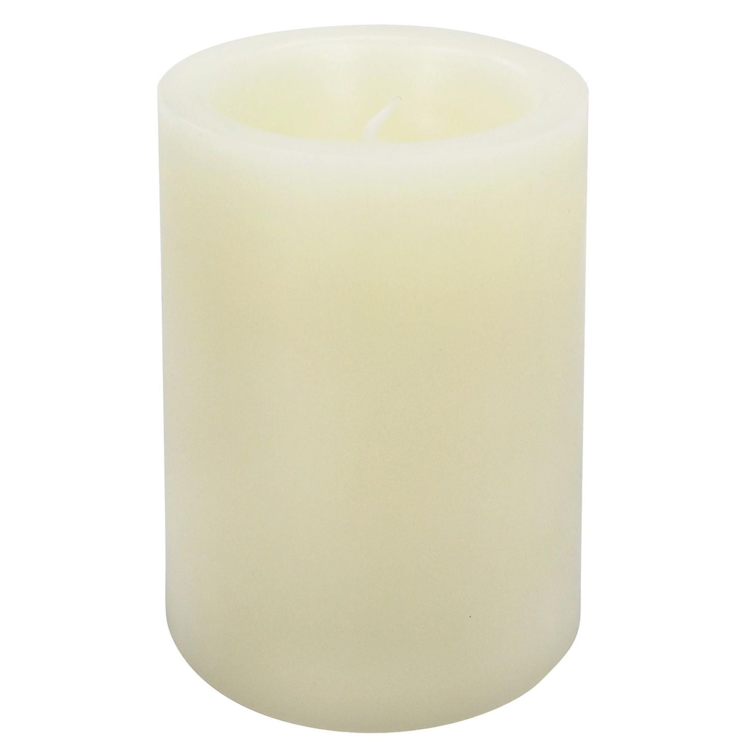 Mainstay 4" LED Wax Pillar Candle