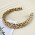 thumbnail image 6 of Unique Bargains 1 Pc Fashion Leopard Headbands for Women Yellow, 6 of 6