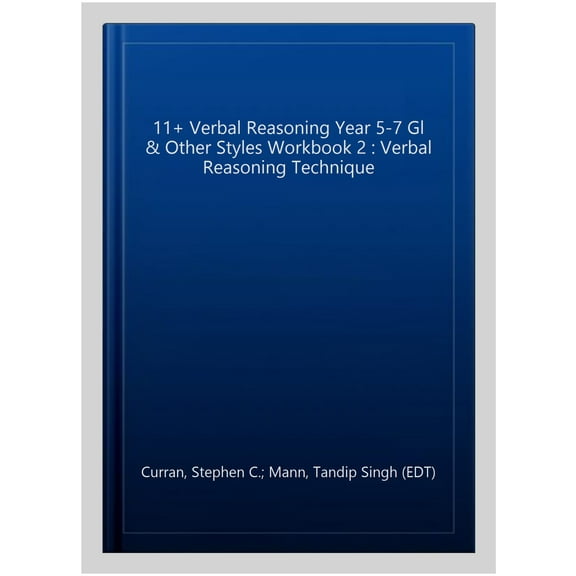 11  Verbal Reasoning Year 5-7 Gl & Other Styles Workbook 2