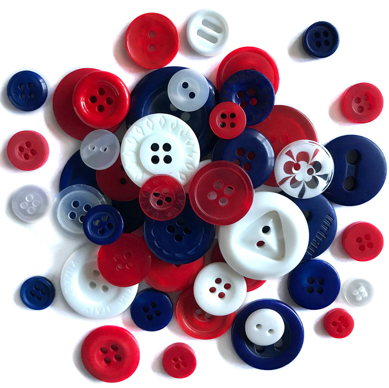 sewing,scrapbooks,assorted sizes styles Buttons Galore Printed Button for craft 
