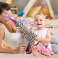 thumbnail image 4 of Plastic Trumpet Wind Instrument Toy, Lightweight Sturdy Portable Musical Toy, Easy-Blow Fun Blowing Toy, Reusable Leisure Toy for Adult Party Outdoor Amusement and Festive Gatherings, 14.57in, B, 4 of 6