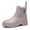 Apricot, variant on Sogetch Womens Short Rain Boots Waterproof Ankle Chelsea Boots Slip-Resistant Garden Shoes