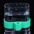 thumbnail image 4 of 2 Pieces Water Dispenser Automatic Drinker Clear Container Cockatiel Feeding Supplies for Parakeet Cage, 4 of 8