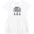 thumbnail image 3 of Inktastic Future Oil Rig Worker Girls Baby Dress, 3 of 5