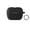 black, variant on For Sennheiser ACCENTUM Clip Earphones Case Soft Silicone Shockproof Cover with Carabiner Loop
