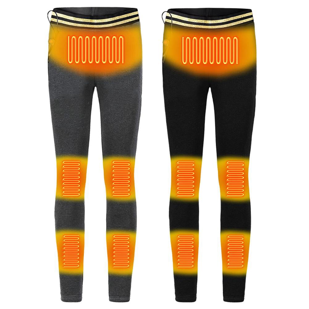 Electric Heated Trousers Heater Winter Warmer USB Heating Pants Women Ski I6Z0 