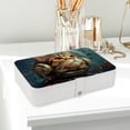 thumbnail image 6 of Cat PU Leather Jewelry Display Box with Removable Compartment, Portable Necklace and Bracelet Holder, 6 of 6
