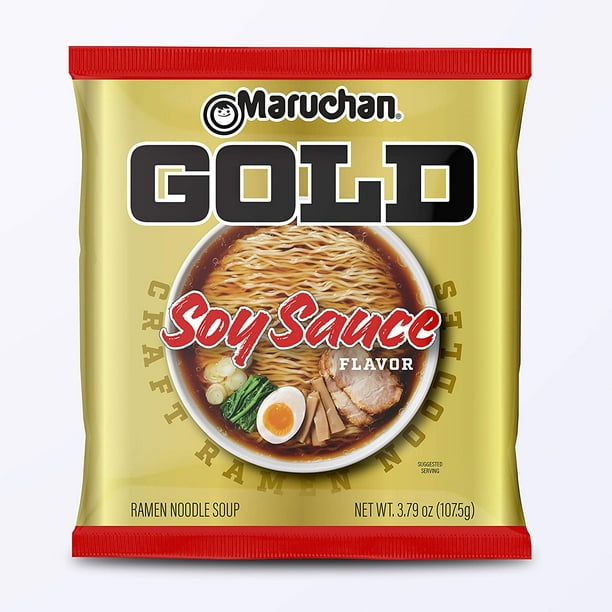 Maruchan Gold Soy Sauce Flavor 4.21 Oz 6 Pack