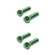 thumbnail image 3 of Tholdsy 2 piezas de soporte de cabeza de bola, pieza de actualización, extremos de barra de acoplamiento de rosca inversa positiva Verde 2piezas Tholdsy CBP318172, 3 of 6