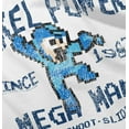 thumbnail image 5 of Mega Man Pixel Power 80s 8bit Gamer Romper Boys or Girls Infant Baby Brisco Brands 18M, 5 of 7