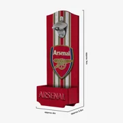 Arsenal - Wooden Bottlecap Opener with Cap Catcher Sign
