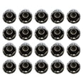 thumbnail image 4 of 33mm Thread-on Spiked Lug Nut Covers ABS Chrome Plastic Fits Semi Truck 20PCS, 4 of 6
