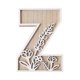 thumbnail image 2 of Letras de madera de 5 pulgadas - Se pueden pintar, 26 letras, para decoración de pared/habitación infantil/señales de nombres de boda, 2 of 2