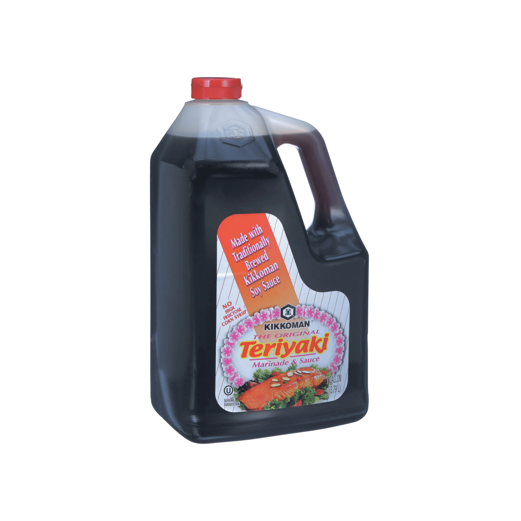 Kikkoman Original Teriyaki Marinade & Sauce, 1 Gallon (128 fl oz), Foodservice Jug