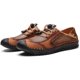 thumbnail image 1 of Hombres Sandalias de Verano Ocio Deportes Moda Senderismo Atlético Cómodo Zapatillas de Pescador Hueco Transpirable Zapatos de Playa al Aire Libre Xishao ropa, 1 of 2