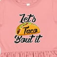 thumbnail image 4 of Inktastic Lets Taco Bout It Girls Toddler Dress, 4 of 5