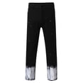 thumbnail image 4 of B91xZ Mens Slim Fit Jeans Ripped Distressed Destroyed Straight Fit Washed Denim Jeans,Black M, 4 of 5