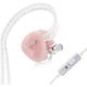 thumbnail image 1 of wonima11 Celest Rue in-Ear Monitors, Upgraded 6mm Mini Dynamic Driver IEM Earphones, HiFi Stereo Wired Earbuds Game Headphones with Detachable Cable for Musician Audiophile(Black with MIC), 1 of 1