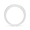 thumbnail image 2 of ANGARA Natural Channel Set Emerald and Diamond Semi Eternity Ring in 14K White Gold for Women (Size-2.1mm) | May Birthstone, Birthday, Anniversary, Jewelry Gift for Women | Natural Emerald Ring, 2 of 11