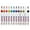 A, variant on 12 Pcs Waterproof Paint Marker Oil Based Paint Pen Quick-Drying Glass Pen Gold Permanent Marker for Metal Plastic
