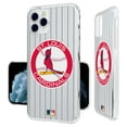 thumbnail image 5 of St. Louis Cardinals Cooperstown Pinstripe iPhone Clear Case, 5 of 7