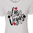 thumbnail image 4 of Inktastic Las Vegas Dice and Card Suites Women's T-Shirt, 4 of 5