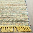 thumbnail image 3 of Safavieh Rag Rug Collection RAR121H Handmade Boho Stripe Cotton Runner, 2'3" x 8' , Yellow / Multi, 3 of 4