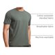 thumbnail image 4 of Remera CRZ YOGA para Hombre Algodón Poliéster Manga Corta Gris XL, 4 of 6