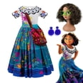 thumbnail image 2 of Disney Princess Encanto Charm Dress para niña, disfraz de carnaval, Mirabel, Isabella, ix cumpleaños, graduación, niño zhangyuxiang unisex, 2 of 2