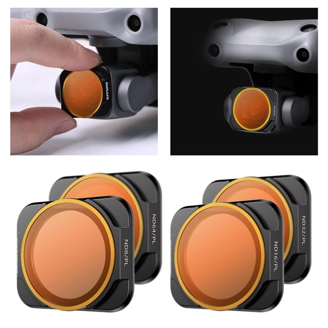 ND CPL Lens M de filtros para Air 2S Mni / Mini Camera Lens Filter Set Filtros de revestimiento múltiple Combo Accesorios para 4 piezas ND-PL 8 16 32 64
