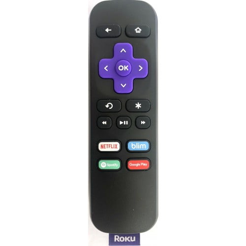 Genuine Roku Rc112 With Netflix Blim Spotify Google Play Channel Keys Walmart Com