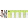 thumbnail image 4 of Gibobby Vestido Casual para Mujer Mujer Verano Casual Retro Estampado de flores Cuello en V Longitud media Vestido de manga media(Blanco,M), 4 of 4