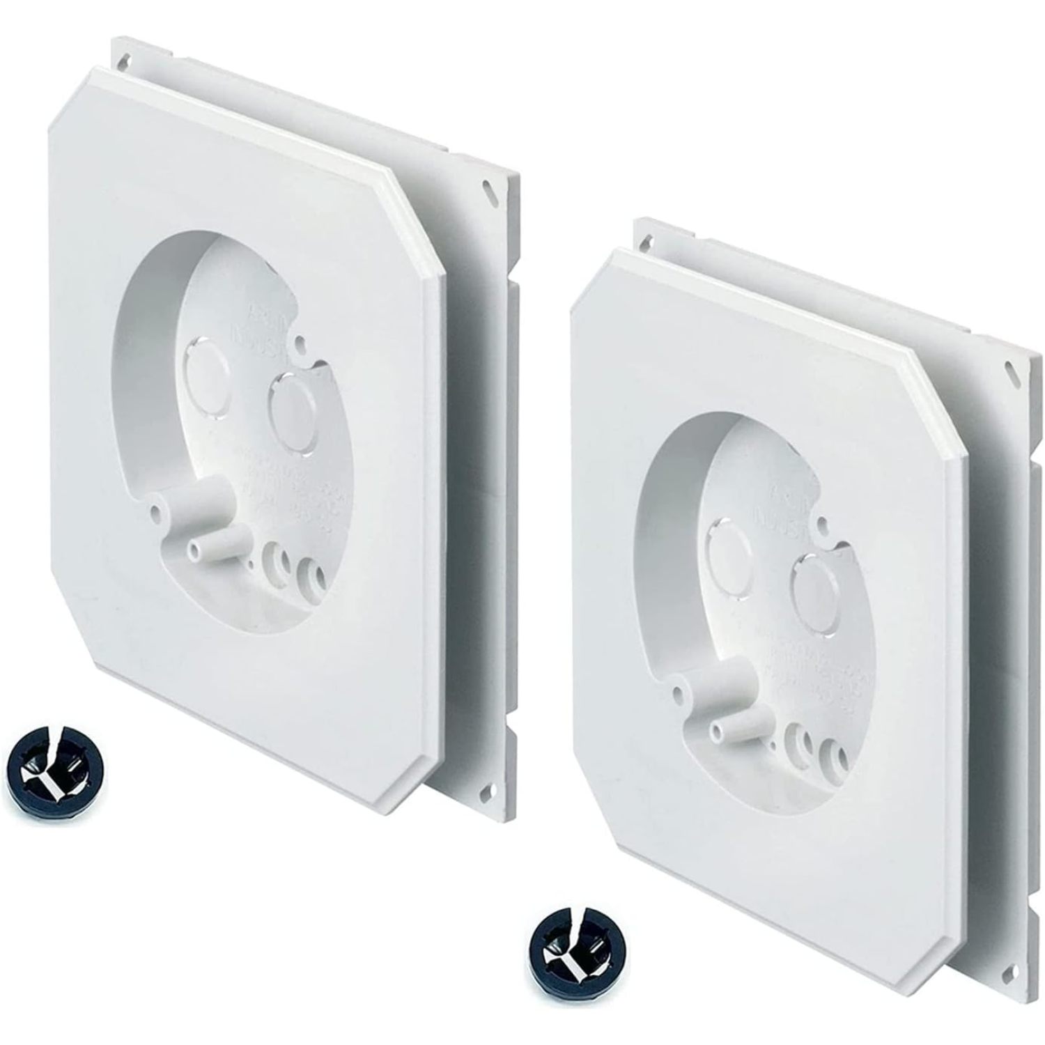 HElectQRIN 8141F2 (2Pack) Non Metallic Siding Mounting Block with