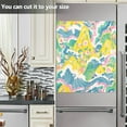 thumbnail image 3 of Yayeee Magnetic Dishwasher Cover for The Front Decoration Home Kitchen Machine Sticker Protector, Yellow Mountains, 3 of 6