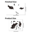 thumbnail image 2 of Clearance! Halloween Decor! Halloween Bedroom Wall Socket Sticker Decoration Gothic Decorative Sticker PVC Decoration Buy 2 Get 3, 2 of 4