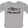 thumbnail image 4 of Inktastic Future Pharmacist Boys or Girls Long Sleeve Baby Bodysuit, 4 of 5