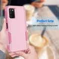 thumbnail image 7 of TakFox For Samsung Galaxy A03S Case,Full Body Heavy Duty Shockproof Hybrid Dual Layer Rubber Drop Protection Soft Bumper Rugged Protective Cover Case,Pink, 7 of 7