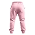thumbnail image 5 of Men's Jogger Sweatpants Drawstring Elastic Waist Casual Relaxed Fit Athletic Solid Color Lounge Trousers with Pockets, 5 of 7