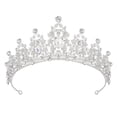 thumbnail image 1 of Elegant Crystal Bridal Headband For Wedding Sparkling Rhinestone Bride Hair Accessory Wedding Headpiece, 1 of 5