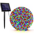 thumbnail image 1 of Guirnalda navideña con luces solares, 10 m, 100 LED, multicolor, x3, 1 of 2