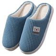 thumbnail image 2 of Feslishoet-Zapatillas de casa de invierno para mujer, antideslizantes, suaves, cálidas, con dibujos animados, para interiores, dormitorios, exteriores, 2 of 2