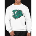 thumbnail image 2 of Cali Design Sweatshirt Men -Image by Shutterstock, Male 4X-Large, 2 of 4