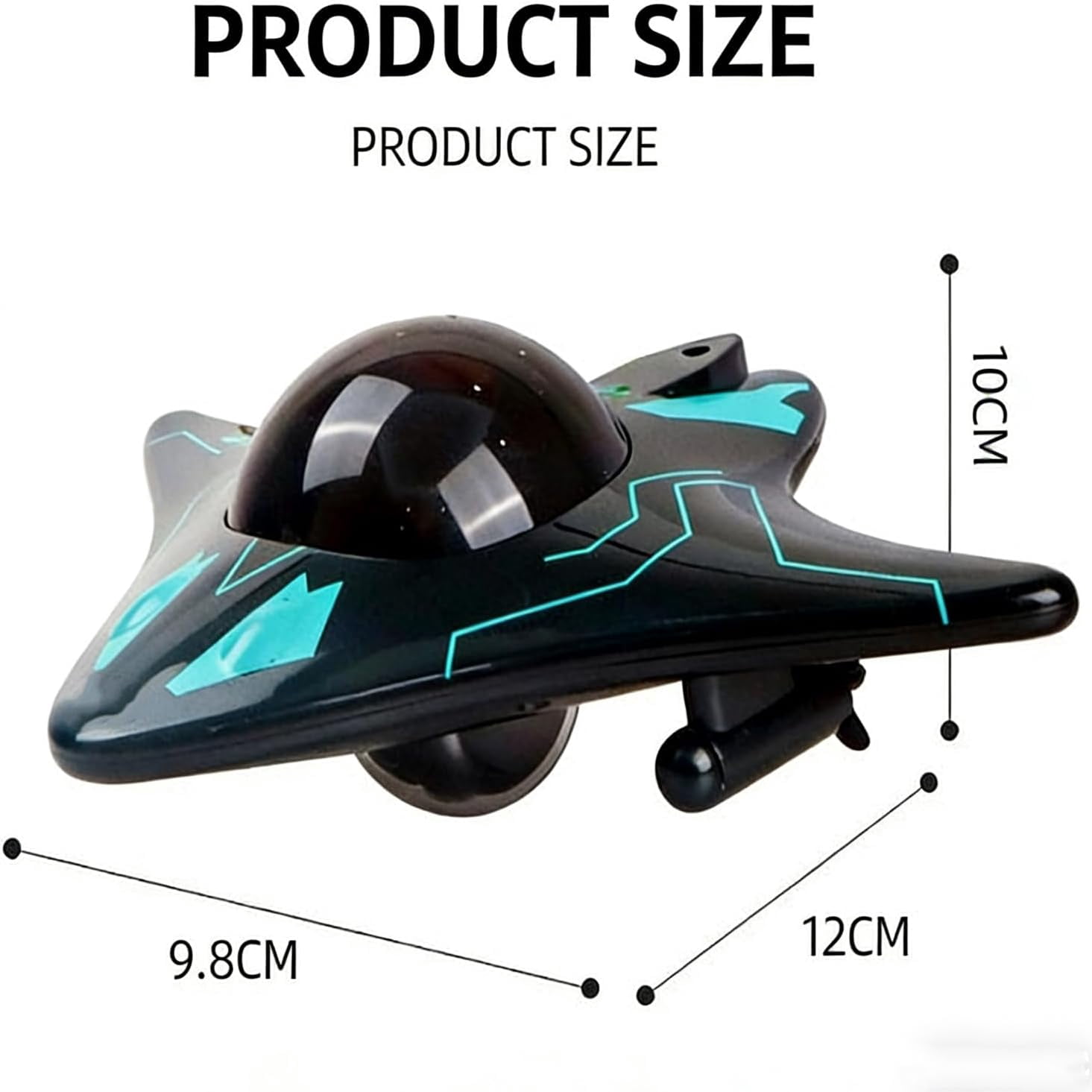 Underwater Drone with Camera, Bionic Design, Submarine Water Photography Device Remote App Control,WiFi Wireless Connectivity, Real-Time Image Transmission for Exploration Pools & Lakes